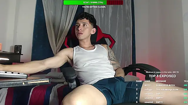 stevenSEX123 online show from January 18, 2026, 3:10 am