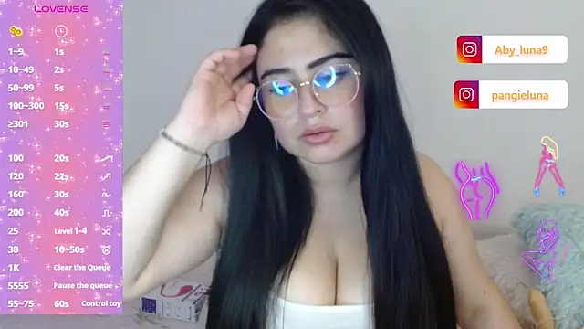 Snapshot of aby_luna_ chatting on December 3, 2024, 10:45 pm aby luna online show from December 3, 2024, 10:45 pm