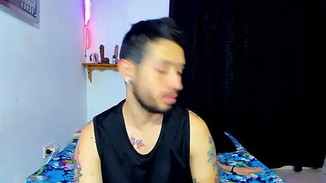 Snapshot of Bad_Couple_1 chatting on February 9, 2025, 8:21 am Bad Couple 1 online show from February 9, 2025, 8:21 am