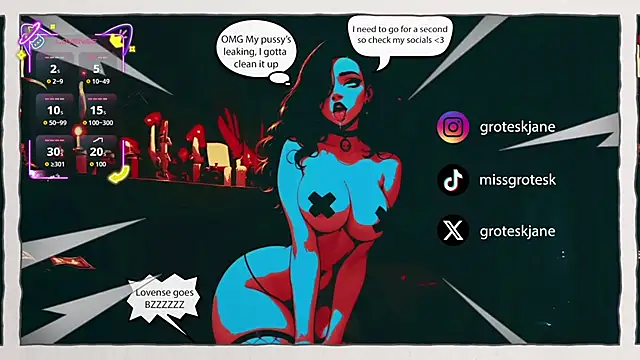 GroteskJane online show from February 20, 2026, 10:12 pm