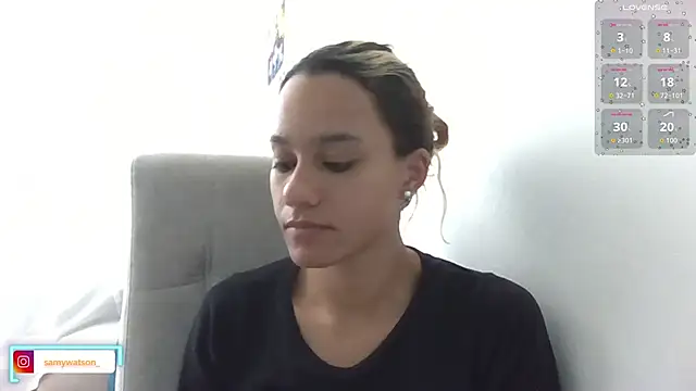 SamanthaWatson online show from October 14, 2025, 8:31 pm