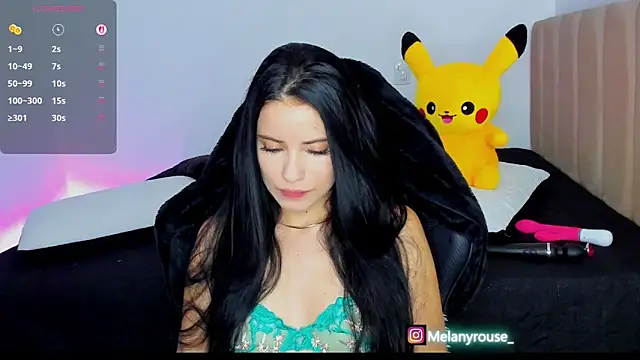 melanyrouse1 online show from October 27, 2025, 8:32 pm