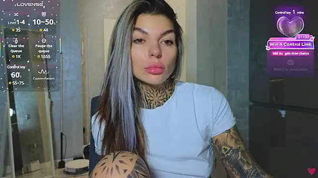 Snapshot of tattooedBabyy chatting on February 27, 2025, 10:55 am tattooedBabyy online show from February 27, 2025, 10:55 am