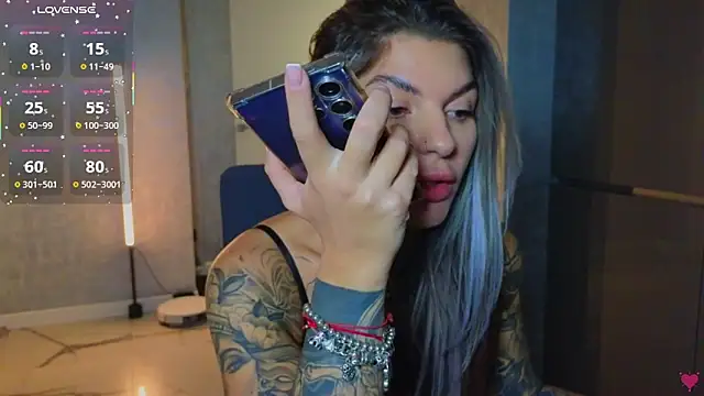 Snapshot of tattooedBabyy chatting on March 7, 2025, 12:01 pm tattooedBabyy online show from March 7, 2025, 12:01 pm