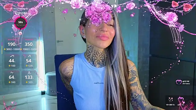 Snapshot of tattooedBabyy chatting on September 22, 2025, 5:46 am tattooedBabyy online show from September 22, 2025, 5:46 am