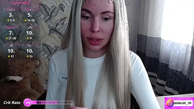 Snapshot of Marmalade_Fox chatting on October 10, 2025, 4:46 am Marmalade Fox online show from October 10, 2025, 4:46 am