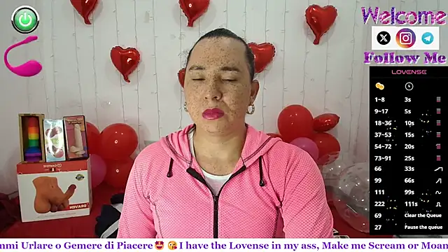 Snapshot of SofiaMadisson chatting on February 20, 2025, 1:30 pm SofiaMadisson online show from February 20, 2025, 1:30 pm