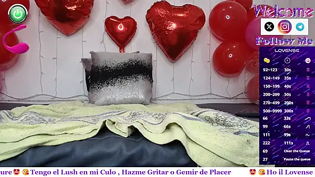 Snapshot of SofiaMadisson chatting on February 10, 2025, 5:09 pm SofiaMadisson online show from February 10, 2025, 5:09 pm