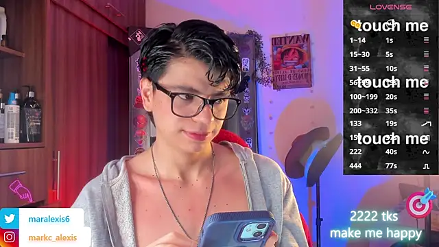 marckalexis online show from May 31, 2026, 2:12 pm