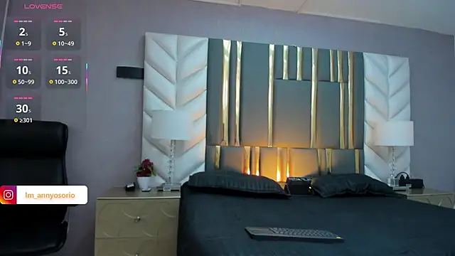 Anny osorio online show from October 27, 2025, 7:04 pm