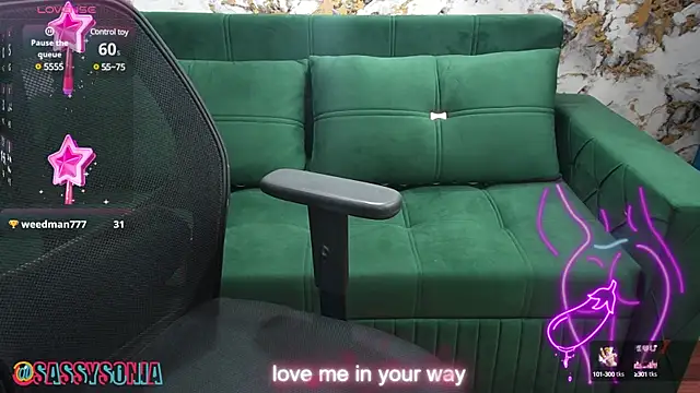 sassysonia online show from February 26, 2025, 9:44 am