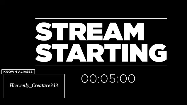 Heavenly Creature333 online show from January 10, 2026, 10:43 am