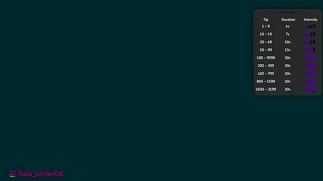 Nala j8 online show from March 13, 2026, 11:37 am