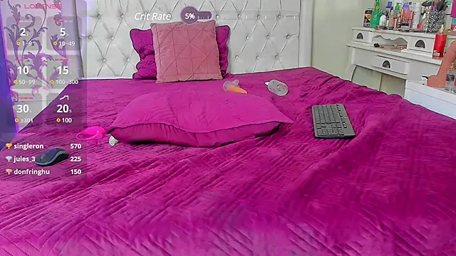 RosaCatalleya online show from March 10, 2025, 10:50 am