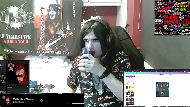Snapshot of Rocker_Assassin66630 chatting on May 22, 2026, 11:47 pm Rocker Assassin66630 online show from May 22, 2026, 11:47 pm