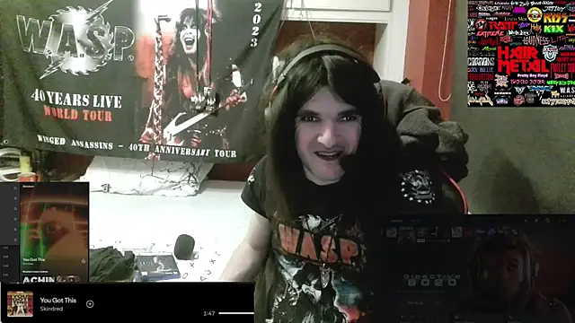 Snapshot of Rocker_Assassin66630 chatting on May 14, 2026, 12:18 am Rocker Assassin66630 online show from May 14, 2026, 12:18 am