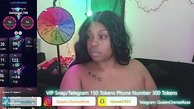 Snapshot of cheriserozequeen chatting on December 8, 2024, 9:52 pm cheriserozequeen online show from December 8, 2024, 9:52 pm