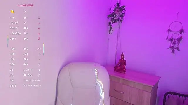 Chanttall  online show from January 9, 2026, 7:15 am