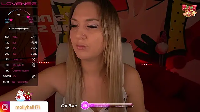 MollyHallss online show from December 10, 2024, 9:33 pm