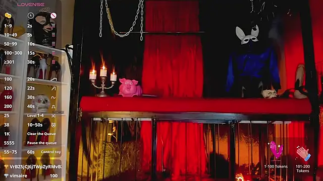 MistressAndre online show from March 12, 2025, 2:09 am