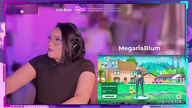 MegariaB online show from November 13, 2025, 5:00 am