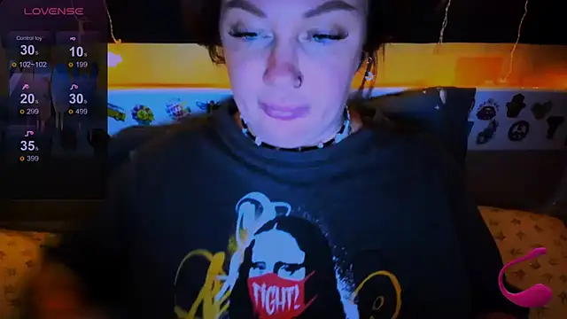 Snapshot of EllieOz chatting on February 21, 2025, 5:53 pm EllieOz online show from February 21, 2025, 5:53 pm