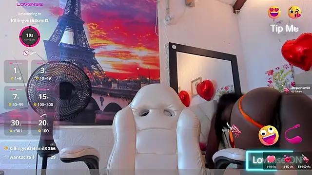 yuliana millerr online show from February 17, 2025, 8:06 pm