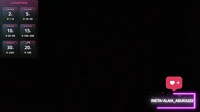 Snapshot of Alaia_Asuka chatting on September 18, 2025, 12:35 am Alaia Asuka online show from September 18, 2025, 12:35 am