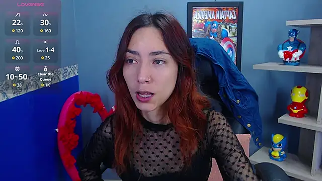 Snapshot of Erika_Stevens chatting on March 9, 2025, 4:00 pm Erika Stevens online show from March 9, 2025, 4:00 pm