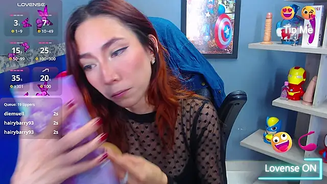 Snapshot of Erika_Stevens chatting on March 9, 2025, 7:05 pm Erika Stevens online show from March 9, 2025, 7:05 pm