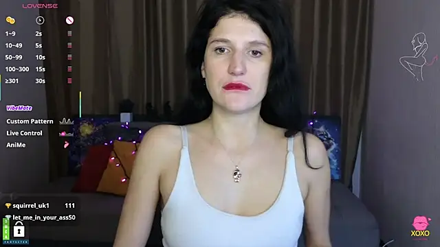 Snapshot of Alianna_Solo_Kisses chatting on March 6, 2025, 9:47 am Alianna Solo Kisses online show from March 6, 2025, 9:47 am