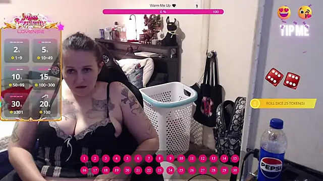 Snapshot of Demonicmiss chatting on May 24, 2026, 12:38 pm Demonicmiss online show from May 24, 2026, 12:38 pm