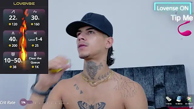 JAYCOB00 online show from February 16, 2025, 8:43 am