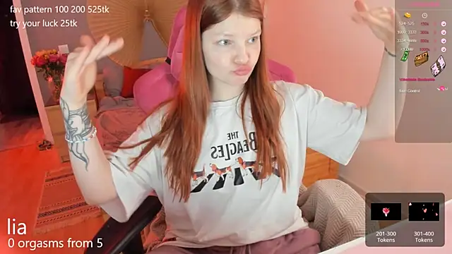 Snapshot of lil_lia chatting on March 10, 2025, 12:17 pm lil lia online show from March 10, 2025, 12:17 pm