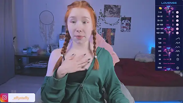 CallMeEffy1 online show from February 15, 2026, 4:50 pm