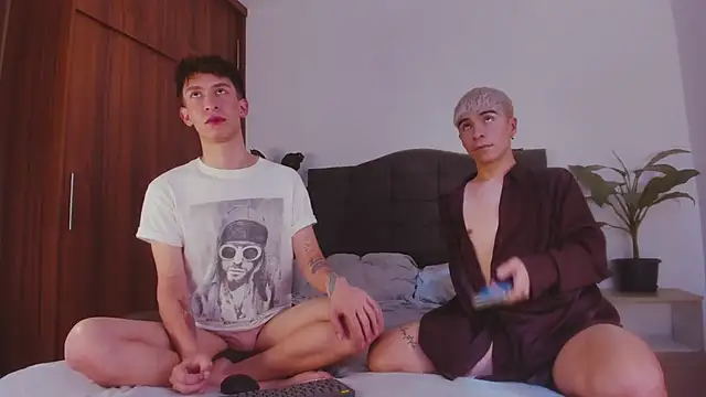 2gays 1Str8 online show from February 22, 2025, 8:42 pm