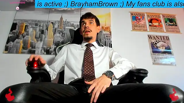 BRAYHAMBROWN online show from March 11, 2026, 9:31 pm