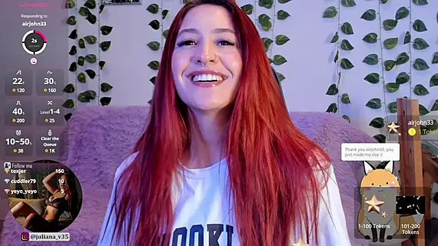 Snapshot of Amypond__ chatting on February 6, 2025, 3:16 am Amypond online show from February 6, 2025, 3:16 am