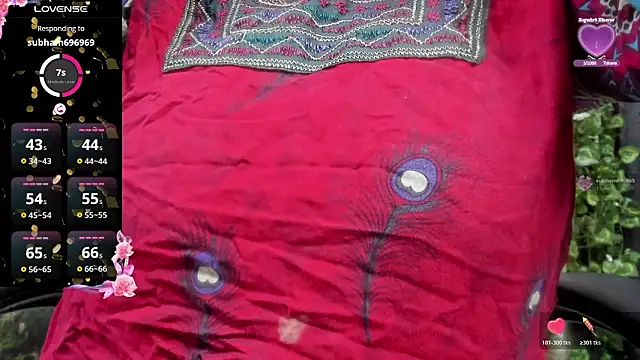 Snapshot of kalpanaaishaa chatting on February 9, 2026, 11:30 am kalpanaaishaa online show from February 9, 2026, 11:30 am