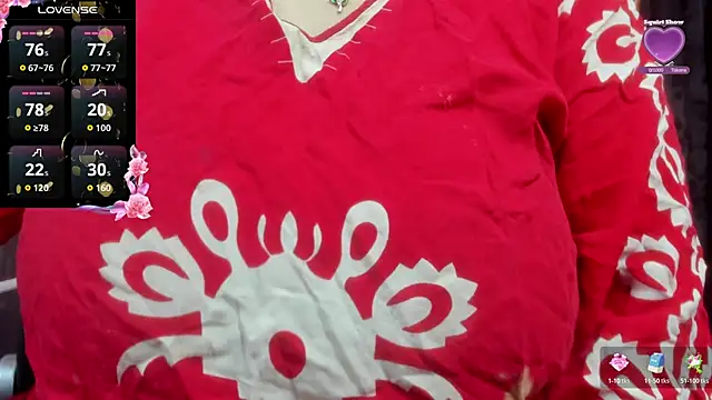 Snapshot of kalpanaaishaa chatting on February 10, 2026, 11:31 am kalpanaaishaa online show from February 10, 2026, 11:31 am