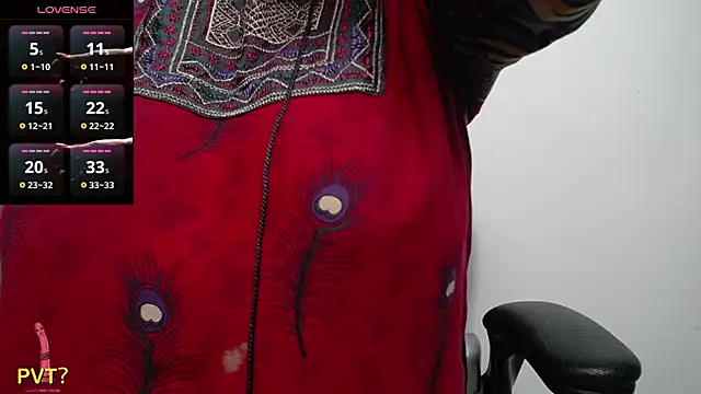 Snapshot of kalpanaaishaa chatting on February 13, 2026, 11:43 am kalpanaaishaa online show from February 13, 2026, 11:43 am