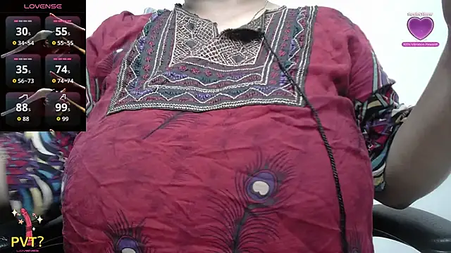 Snapshot of kalpanaaishaa chatting on February 21, 2026, 11:45 am kalpanaaishaa online show from February 21, 2026, 11:45 am