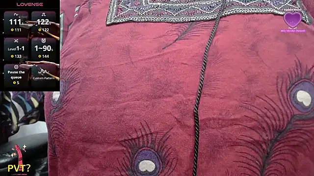 Snapshot of kalpanaaishaa chatting on February 23, 2026, 11:44 am kalpanaaishaa online show from February 23, 2026, 11:44 am