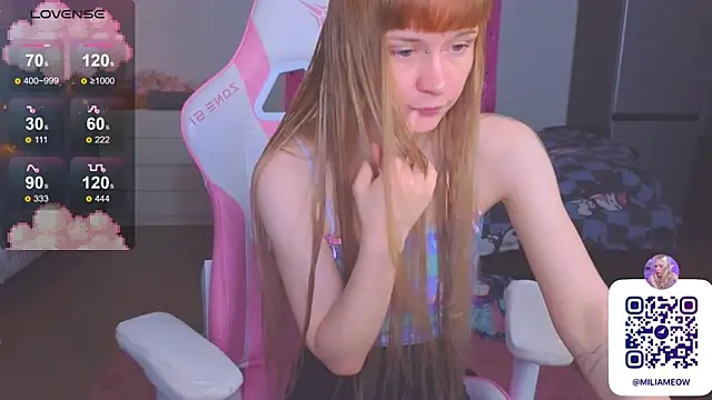 Milia Parker online show from November 8, 2025, 8:34 pm