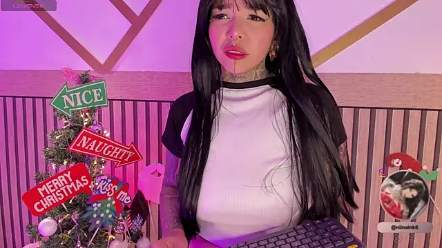 NinaInk online show from December 22, 2025, 2:28 pm