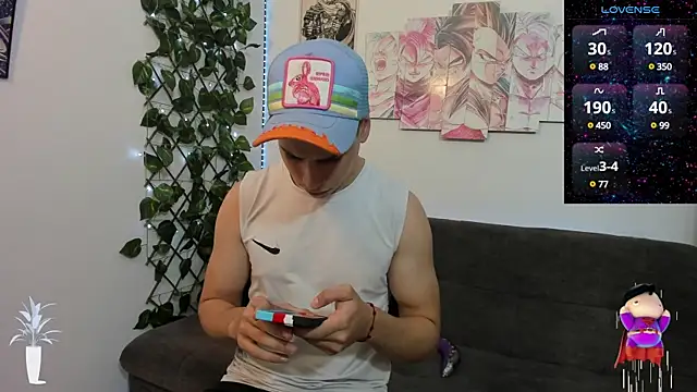 jonathanjoestar  online show from February 2, 2025, 11:00 pm