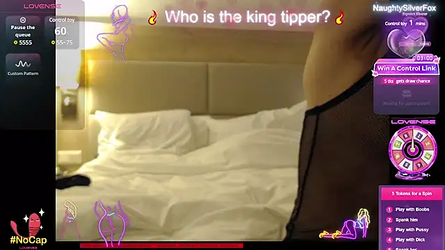 NaughtySilverFox online show from January 21, 2025, 5:20 pm