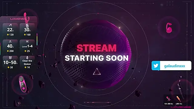 galaudin 3x  online show from November 6, 2025, 8:07 am