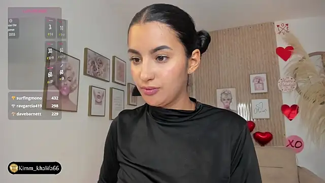 Snapshot of Kimm_khalifa chatting on February 19, 2025, 1:40 am Kimm khalifa online show from February 19, 2025, 1:40 am