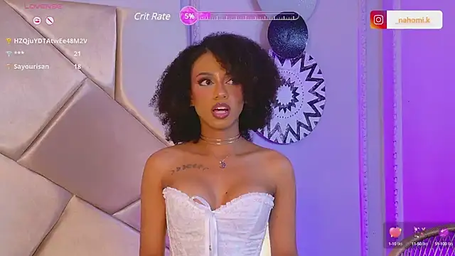 Snapshot of Nahomi_King chatting on March 8, 2025, 3:56 pm Nahomi King online show from March 8, 2025, 3:56 pm